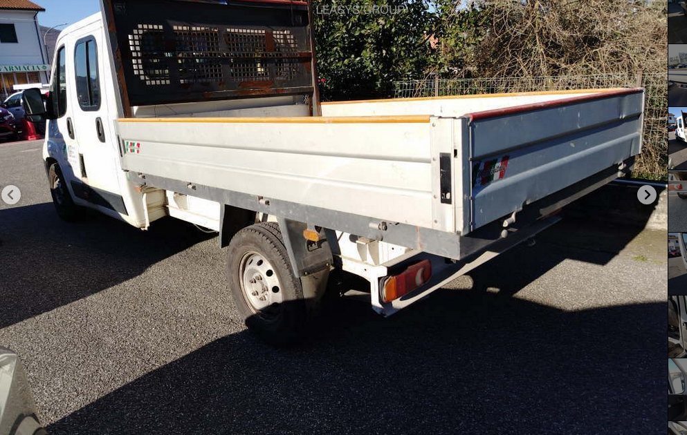 PEUGEOT BOXER 435 L3 2.2 BlueHDi 140cv 7 Posti d.c.+Cassone