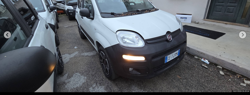 FIAT PANDA 900cc 85Cv Van Eu6d 4X4 2p.POP