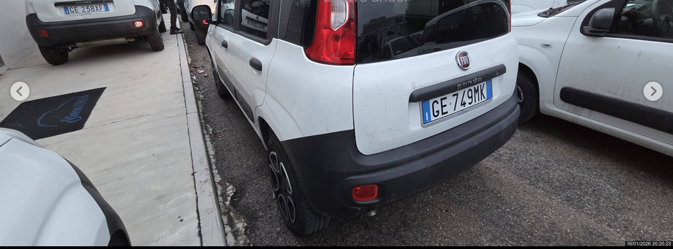 FIAT PANDA 900cc 85Cv Van Eu6d 4X4 2p.POP